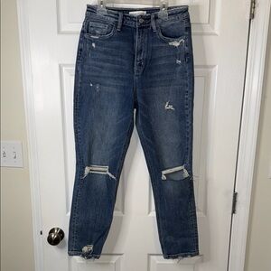 NWT Flying Monkey Ripped Denim Boyfriend Jeans
